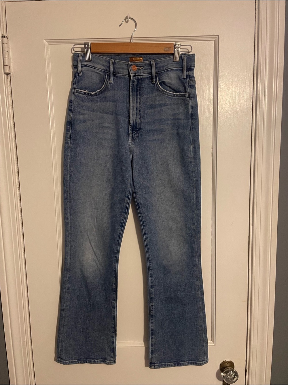 MOTHER The Hustler Ankle in Scenic Route Flare Jeans Women’s Size 4/27